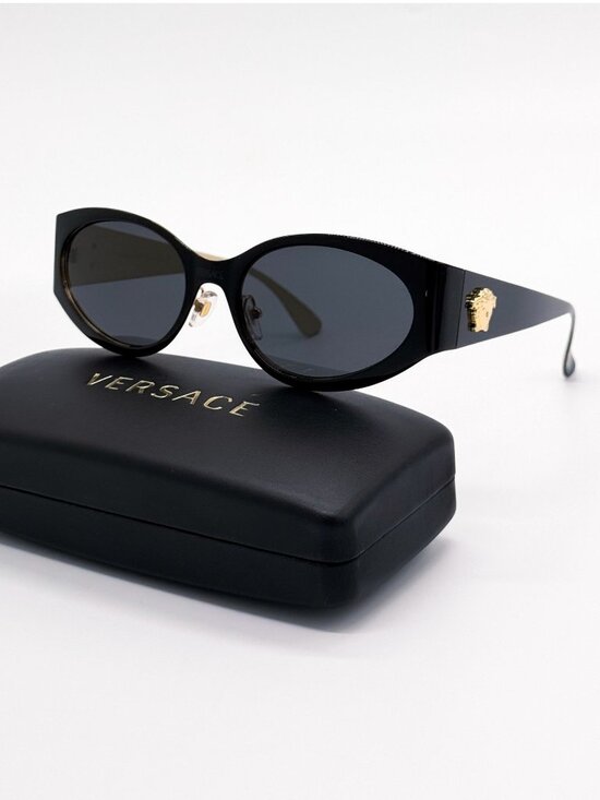 New Verasce VE2263 143387 Black Metal Women Sunglasses main image 8
